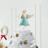 Angel Christmas Tree Topper in Blue - ARCADIA HOME